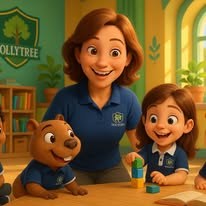 Clase en Colegio Hollytree